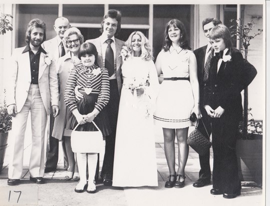 Mum & Dad's Wedding in East Sheen 1973