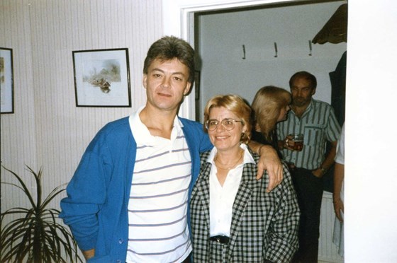 1988 Tony & Diana at  Denham House Party