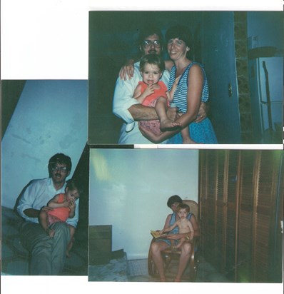 Uncle Win, Aunt Karen and Danny in Puerto Rico