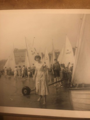 Mum sailing