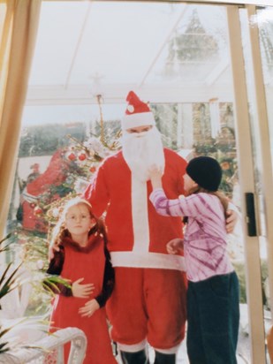 Father Christmas time with Paige & Bobz 