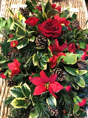 Christmas Floral Tribute