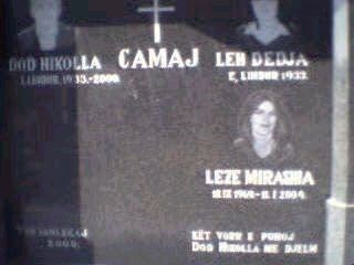 Lezja's Grave Headstone Picture
