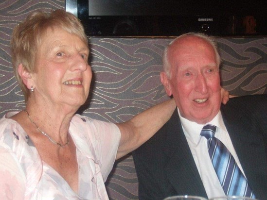 Mum and Dad celebrating 50 years