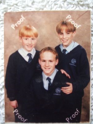 Our boys : This must have been about 13 years ago