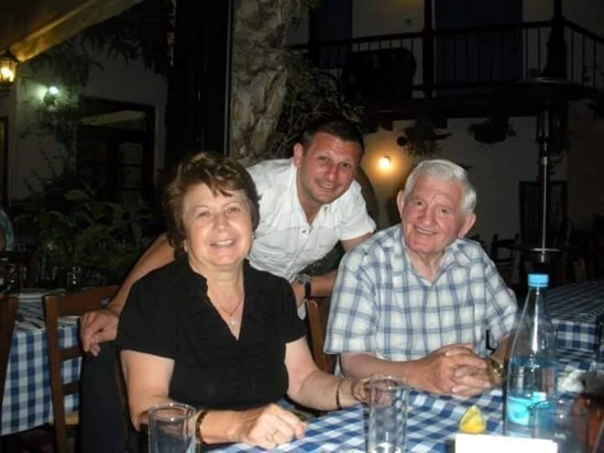 Eleni, Mario and Pavlos