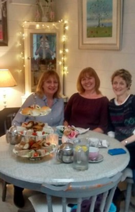Afternoon tea for Mary,s birthday October 2016