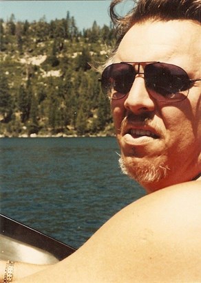 Boating at Lake Tahoe 1984