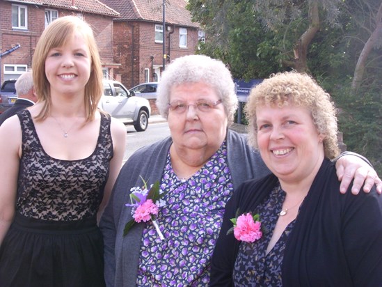 Three generations!!! Me. my Mum and Nan