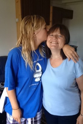 Bride-to-be and mummy on the morning of the wedding <3