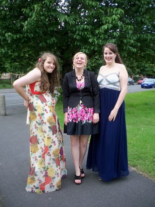 Giggles before grad ball 2012