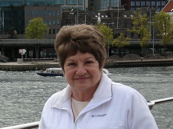 Linda on the Rhine River