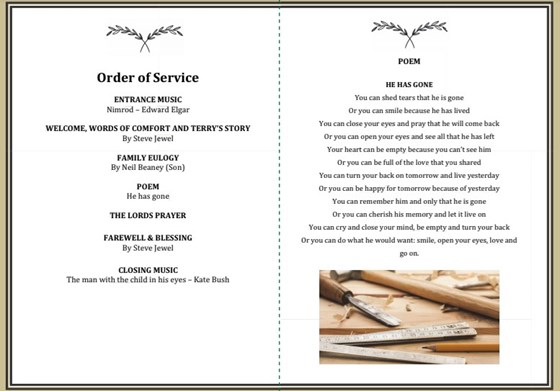 Order of Service P2 3