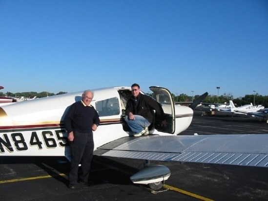 Taking my dad flying in Chicago