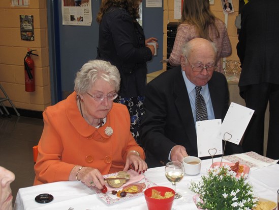 Jean and Terry at Lexi's christening summer 2012.....much loved and always part of our childrens lives...... we will miss you Terry x