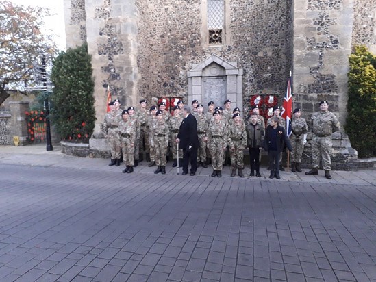 Jim and the ACF at St Mary`s