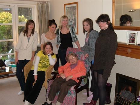 Granny and grandchildren