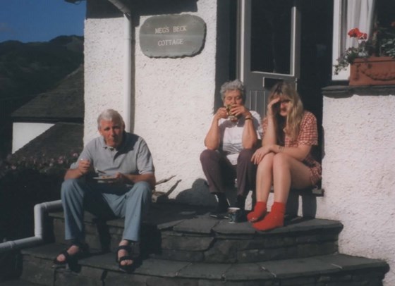 Megs Beck in Chapel Stile, Lake District.