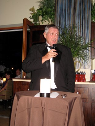 Speaking at the 2010 rugby club dinner
