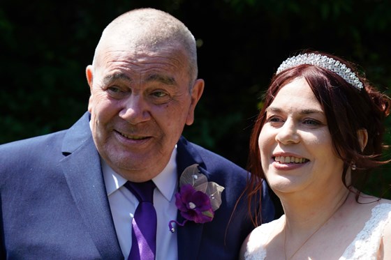 Dad at Tracy & Will's Wedding - 19/05/18.