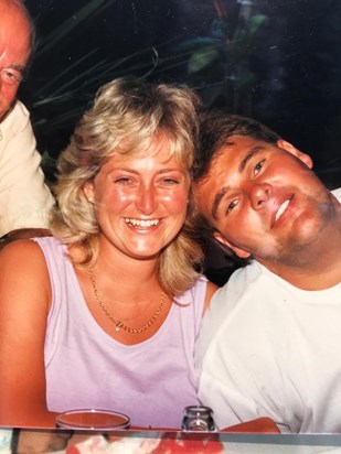 Young Simon and Tracey