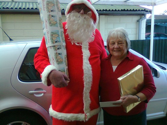 Les as santa clause and Margaret