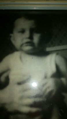 Ronnie when he was a baby