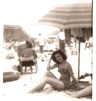 Mom at Coney Island, NY