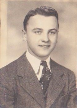 Ben, Valedictorian of the class of 1941, Viola Community High School