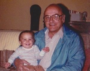 Grampa Ben with his first grandchild