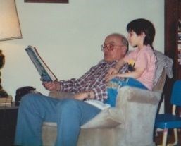 Grampa and Ian reading
