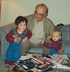 Grampa, Ian and Ethan 1986