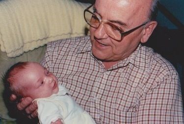 Grampa and Bailey, 1988