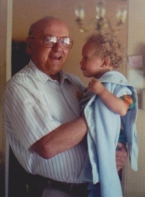 Grampa and David 1994