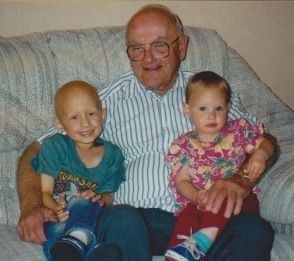 David, Grampa and Deanna, June 1998