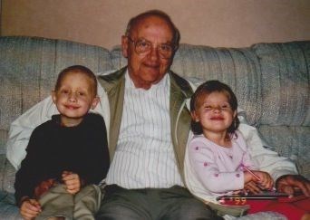 David, Grampa and Deanna, September 1999