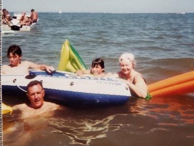 Enjoying the water at Lakeside