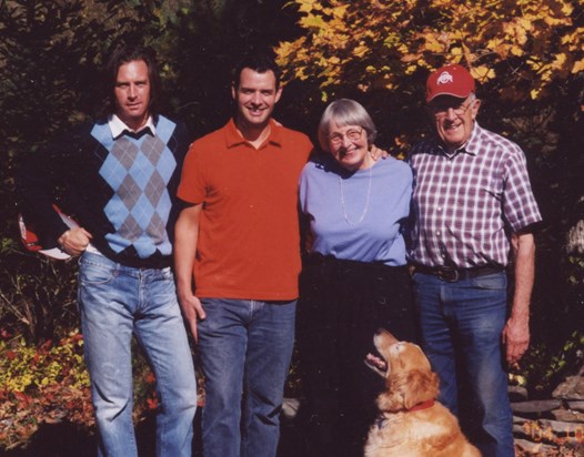 The Hunter family in Vermont.2004