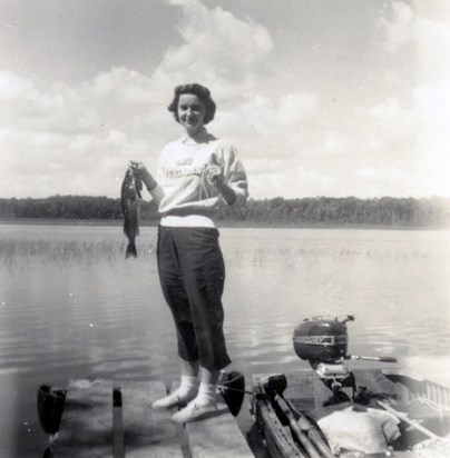 Fishing trip, 1956