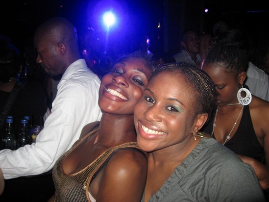Ify always celebrated my birthdays as though they were her own. Her & I at my 18th!!!