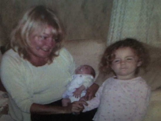 Kath and her grandaughters, September 2004
