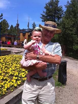 Maylin’s 1st Birthday with Grandpa