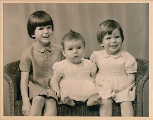 Liz, Catherine and Wendy, 1965