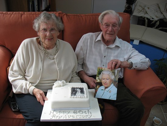 Dad at his 60th Wedding Anniversary