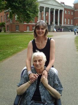 Sally and Joyce at Osterley