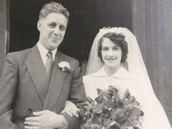 Mum and Dad’s wedding