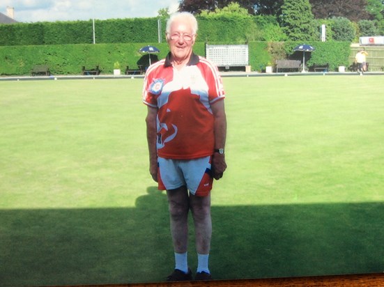 Highworth fun day in borrowed football kit from Graeme