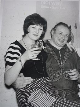 Olly and Verna in 1971.