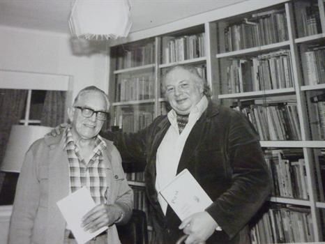 Olly with Howard Sargeant M.B.E.
