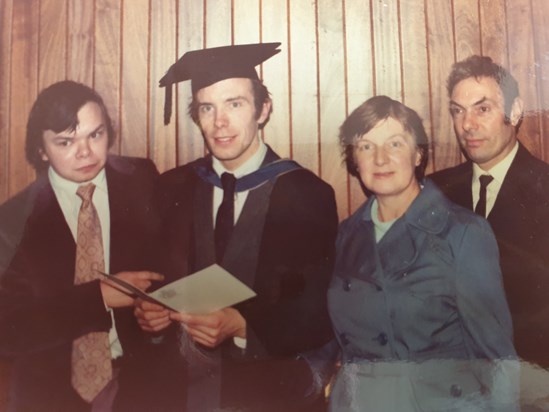 Paul's Graduation 1974